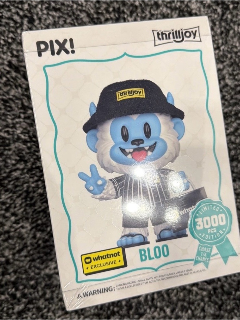In hand!! - NYCC 2026 WHATNOT EXCLUSIVE THRILLJOY PIX! BLOO COMMON LE 3000